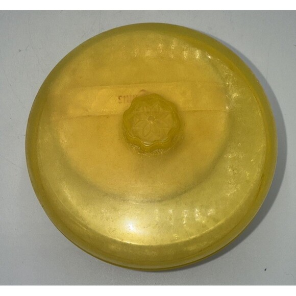 Vintage Delagar Spring Fresh Dusting Powder YELLOW, Sealed 5 Oz NEW Old Stock - Picture 9 of 9